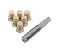 Kit Riparazione Filetti Coppa Olio M15x1, 5 in Lega per Motore | Set da 1 Pezzo, per Officina e Interventi Fai da Te, Ripristino Filetti su Coppa e Motore