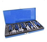 KIT RIPARAZIONE FILETTI ELICOIDI MASCHI RIPRISTINA FILETTATURE 131 PZ