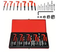 KIT RIPARAZIONE FILETTI ELICOIDI MASCHI RIPRISTINA FILETTATURE SET 131 PZ