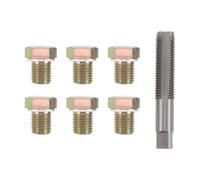 Kit Riparazione Filetti M15x1.5 per Tappo Scarico Olio Motore Auto | Lega Robusta, Ripristino Filetti, Uso in Manutenzione Auto, Adatto a Meccanici Fai e Professionisti
