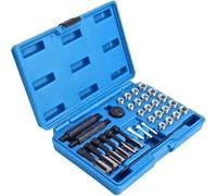 Kit Riparazione Filetto Candela Incandescenza auto 33 pezzi M8 M10 M12 FS-62458