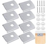 Kit Riparazione for porte Bi-Fold con Staffe for acciaio Stampato per for porte