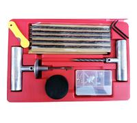 Kit riparazione forature pneumatici professionali in custodia