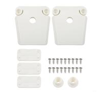Kit Riparazione Frigo: 2 Chiusure Plastiche Durevoli