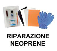 KIT RIPARAZIONE GOMMONI IN NEOPRENE - NAUTICA BARCA GOMMONE