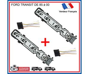 Kit Riparazione Line Placchetta Porta Lampada Fanale SX E Dx per Transit