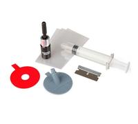 KIT RIPARAZIONE PARABREZZA CREPE SCHEGGE VETRO AUTO RIPARA DANNI VETRO RESINA