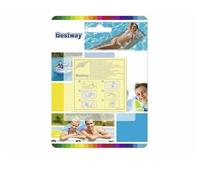 Kit Riparazione Per Piscine Toppe Veloce Semplice Piscina 10pz Bestway 62068