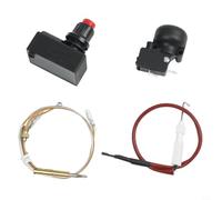 Kit Riparazione per riscaldatore Patio con Termocoppia e per interruttore | Include termocoppia, per interruttore dump e accenditore, soluzione completa per riparazioni fai-da-te