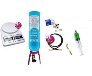 Kit riparazione perdita e ricarica Frigorifero Congelatore Cantinetta R600a