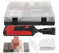 Kit Riparazione Piastrelle Ceramica Cera, 8 Colori, Casa | Porcellana e Gres, ABS Riscaldatori Integrati, Resistente All'usura, Non Si Deforma Facilmente