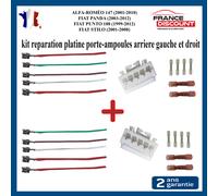 Kit Riparazione Placchetta Porta Lampadina Per Luci Posteriori (G + D) Alfa 147