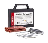 Kit riparazione pneumatici tubeless AMIO 04692 25 pezzi