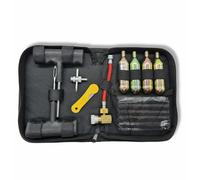 KIT RIPARAZIONE PNEUMATICO JBM PER BICI MOTO CARTUCCE ARIA COMPRESSA KIT