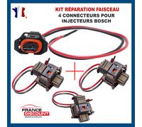 Kit Riparazione Presa + Scheda per 4 Fascio Iniettori Bosch Citroen Renault
