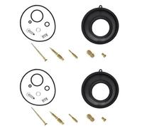 Kit Riparazione Revisione Carburatore Per Moto 2 Pezzi Completo Guarnizione Valvola A Saracinesca Ricambi Aftermarket Per CJ360 Per CB360 Per CL360