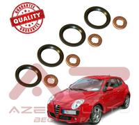 kit riparazione rondelle iniettori 8 pezzi alfa romeo mito 1.3 multijet dal 2008