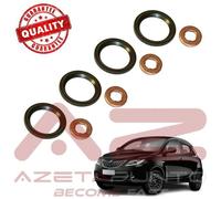 kit riparazione rondelle iniettori 8 pezzi lancia ypsilon 312 1.3 multijet 2011