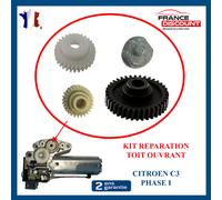 Kit Riparazione Tetto Apribile Set Pignone Ingranaggi Motore Previsto Citroen C3