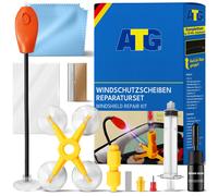 ATG Kit Riparazione Parabrezza Auto con Lampada UV - Ripara Parabrezza Auto - Kit Riparazione Vetro Auto - Kit Parabrezza Auto - Colla per vetri Auto - Ripara Vetro - Colla per Parabrezza Auto