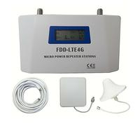 KIT RIPETITORE AMPLIFICATORE BOOSTER SEGNALE ANTENNA GSM DCS 4G FDD-LTE