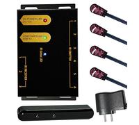 Kit ripetitore IR, 3 in 6 out, sistema ripetitore a infrarossi, telecomando Home Theater fuori dalla vista. Estensore IR 300 m, mini ricevitore 20 KHz-60 KHz, super compatibilità