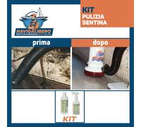 Kit RIPRISTINO Vano Sentina - Forte - Rinnova e Pulisce Barca,gommone, nautica