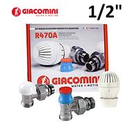 Kit riqualificazione energetica radiatore Giacomini R470AX003 1/2" x 16 SQR