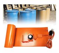 Kit Riscaldatore For Fusti Da 110/220 V, Fascia Riscaldante In Silicone For Fusti, 30℃~150℃, Fascia Riscaldante Elettrica For Serbatoi, Fusti, Tubi(120L 250x1360 1700W)