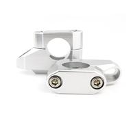 Kit Riser Manubrio CNC Per Beta 498RR 450RR 2012-2019 430RR 2015-2024 498 450 430 RR Riser Per Manubrio Da 28 Mm 1 1/8"(Silver)