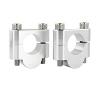 Kit Riser Manubrio CNC Per CRF150R 2007-2025 Per CRF250R 2004 2005 2006-2018 CRF 150 250 R 150R 250R Moto Riser Manubrio Da 22 Mm 7/8"(Silver Riser 20mm)