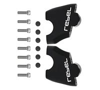 Kit Riser Manubrio per Honda Rebel 500 300 CMX500 Rebel500 CMX300 Rebel300 Pit Dirt Bike Heavy Duty Decorare (Color : Rebel)