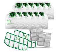 Kit Risparmio 12 Sacchetti Folletto VK200 12 Profumatori 2 Filtro Griglie