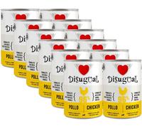 Kit Risparmio 12x400G Disugual Dog Monoprotein POLLO