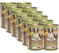 Kit Risparmio 12x400G Stuzzy Dog Monoprotein Lattina ADULT VITELLO