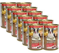 Kit Risparmio 12x400G Stuzzy Dog Monoprotein Lattina MANZO
