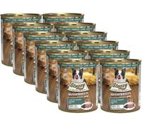 Kit Risparmio 12x800G Stuzzy Dog Monoprotein AGNELLO