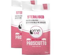 Kit Risparmio 2x1.7KG Vivi Cat STERILISED PROSCIUTTO
