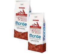 Kit Risparmio 2x12KG Monge Natural Superpremium Puppy e Junior Agnello 2X12KG