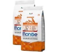 Kit Risparmio 2x12KG Monge Natural Superpremium Puppy e Junior Anatra 2X12KG
