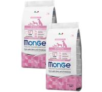 Kit Risparmio 2x12KG Monge Natural Superpremium Puppy e Junior Maiale 2X12KG