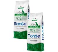 Kit Risparmio 2x12KG Monge Natural Superpremium Puppy e Junior Maxi POLLO