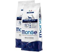 Kit Risparmio 2x12KG Monge Natural Superpremium Senior Medium POLLO