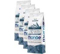 Kit Risparmio 4x12KG Monge Natural Superpremium Adult All Breeds TROTA CON RISO E PATATE