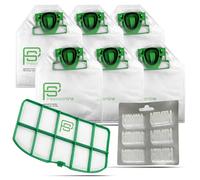 Kit Risparmio 6 Sacchetti per Folletto VK220s, 6 Profumatori, 1 Griglia | Set Ricambi Compatibili per Folletto VK220s | Soluzione Tutto-in-Uno per Casa Sempre Pulita e Ordinata