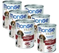 Kit Risparmio 6x400G Monge Dog Fresh AGNELLO