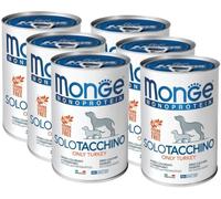 Kit Risparmio 6x400G Monge Dog Monoproteico TACCHINO