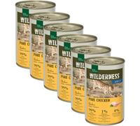 Kit Risparmio 6x400G Real Nature Wilderness Cat ADULT POLLO