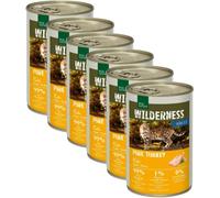 Kit Risparmio 6x400G Real Nature Wilderness Cat ADULT TACCHINO