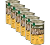 Kit Risparmio 6x400G Real Nature Wilderness Cat SENIOR POLLO